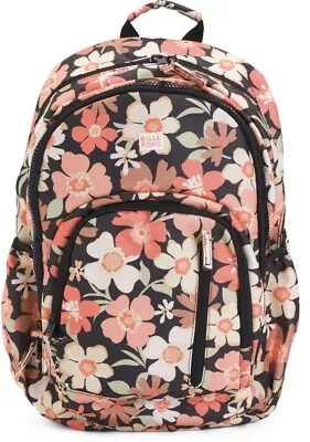 Billabong Roadie Floral Backpack Women Girls School Backpack Laptop Sleeve ￼NWT • $63.24