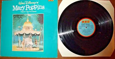 Walt Disney's Mary Poppins - Julie Andrews Dick Van Dyke - Vinyl LP - Excellent! • £12.99