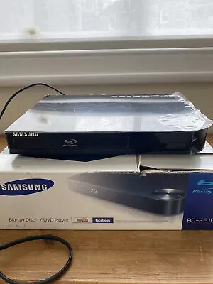 Samsung BD-F5100 Compact Blu Ray Player Network With Remote And Box • £95.08