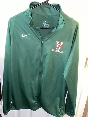 Nike Dri Fit Mississippi Valley State Baseball Player Issued Jacket Men’s Medium • $29.99