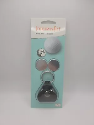 ImpressArt DIY Golf Marker Project Kit For Metal Stamping- Gift Blanks • $0.99