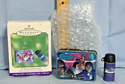 HALLMARK ORNAMENT EMPIRE STRIKES BACK LUNCH BOX SET In Original Box        (V22) • $11.50