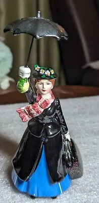 Vintage 1960 Enesco Mary Poppins Figurine Walt Disney Productions Japan Umbrella • $38.80