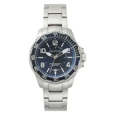 Nautica Men's Watch Pilot House Navy NAPPLH004 • £72.99