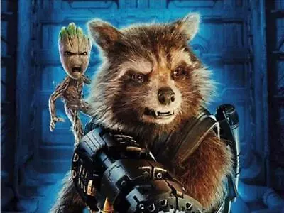 5D Full Drill Diamond Painting Embroidery Cross Stitch Kits Arts Groot Raccoon  • $14.06