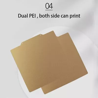 £23.99 • Buy Double Sided Textured PEI Bed With Magnetic Base For Creality Ender 3 Or 5