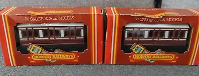 Hornby  R219 4-Wheel Coach Caledonian Livery GOOD CONDITION! FREE POSTAGE! • £29.99