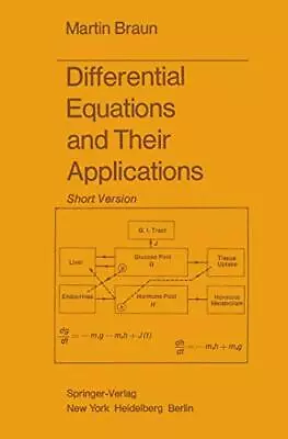 DIFFERENTIAL EQUATIONS AND THEIR APPLICATIONS By Martin Braun - Hardcover *Mint* • $29.75