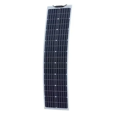 80W Reinforced Narrow Flexible Solar Panel - With Strong ETFE Coating • £199.99