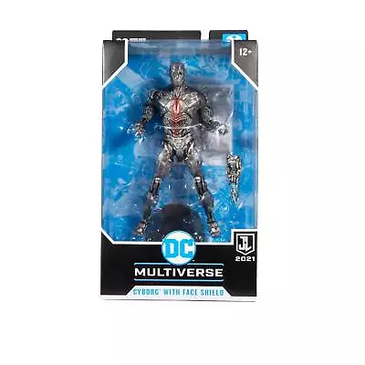 DC Multiverse McFarlane Justice League Zack Snyder Cyborg Helmet Action Figure • $40