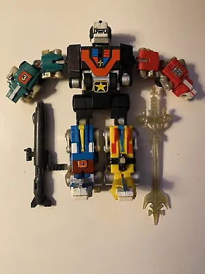 1984 Panosh Place VOLTRON III Set 5 Lion Force Canopies Blazing Sword Incomplete • $170