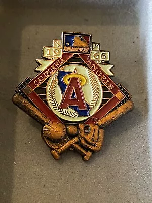 California Angels Pin MLB Baseball 125th Anniversary Rare Vintage W/ Card • $12.99