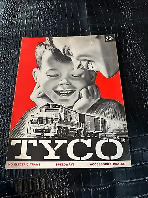 1964-1965 TYCO Ho Scale Model Train And SLOT CAR Catalog  (M7768) • $29.99