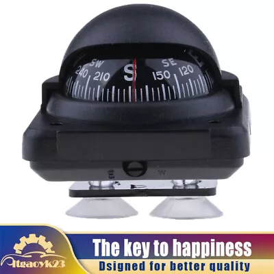 Marine Boat Compass With Mount Kit For Caravan Truck Sailing Navigation Plastic • £9.91