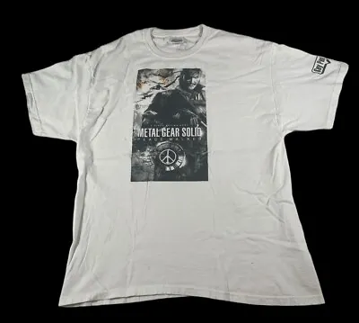 Video Game Promo T-shirt Mens Size XL Metal Gear Solid 2010 Peace Walker • $62.95