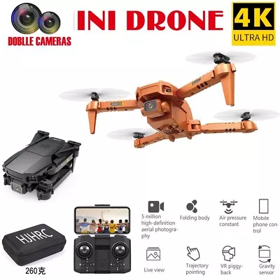 HJ78 Quadcopter 4K HD Dual Camera Height Foldable Mini Drone Wifi FPV • $22.03