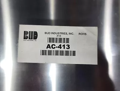 Bud Industries AC-413 Natural Aluminum Chassis Enclosure 12x10x3 New • $19.95