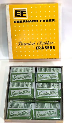 Eberhard Faber Kneaded Rubber Erasers 1224 - 10 Erasers With Original Box • $12