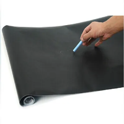 $7.52 • Buy Chalkboard Wall Sticker Blackboard Decal Removable Vinyl Chalk Board Large Paper