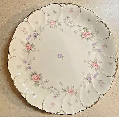 Mikasa Rememberance Ivory Bone China 10 1/2  Dinner Plate(s) Ab002 Vintage • $29.95