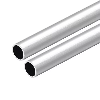 2pcs Aluminum Round Tube 300mm Length 14mm OD 12mm Inner Dia Seamless Tube • $13.80