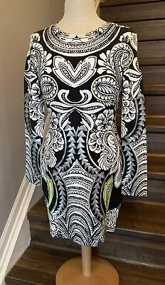 Minkpink Knit Sequin Embellished Black & White Short Dress NWT $99 • $17.75