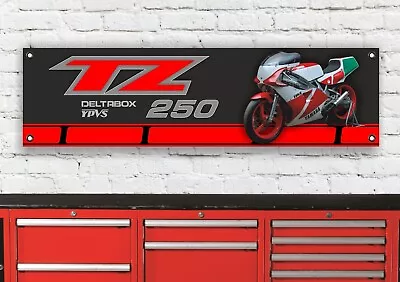 Br476b Yamaha Tz250 S T 1986 1987 2km Workshop Banner Sign • £19.95