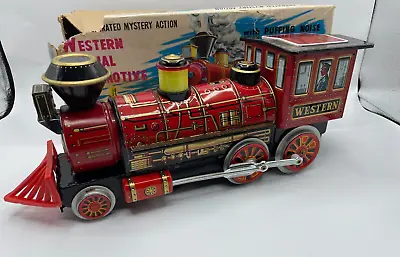 Vintage Battery Operated Mystery Action Western Special Locomotive Train Japan • $59.99