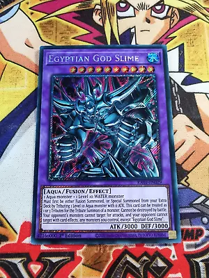 AC. Egyptian God Slime Ra01-en029 1st (NEW) Platinum-Secret Yu-Gi-Oh • £2.65