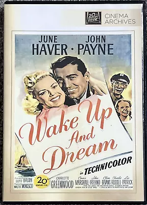 Wake Up And Dream June Haver John Payne And Connie Marshall 1946 • $21.50