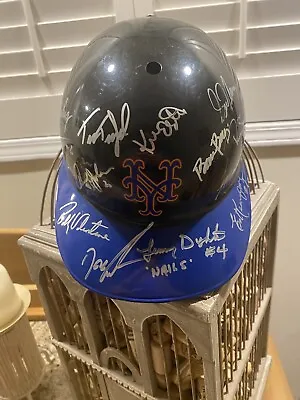 New York Mets Batting Helmet Autograph No COA • $150