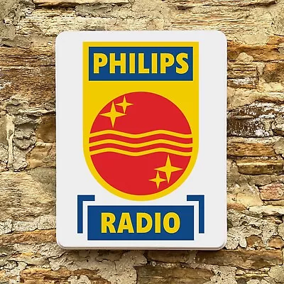 Philips Radio Led Illuminated Light Up Vintage Retro Classic Music Stereo Sign • $203.25