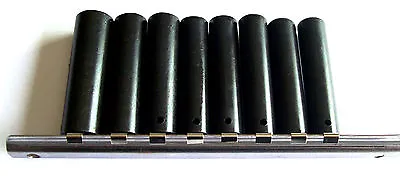 9pc 1/4  DRIVE DEEP WELL AIR IMPACT SOCKET SET SAE • $14.99