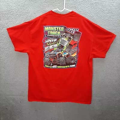 Monster Truck Throwdown Shirt Adult Extra Large Off Roading Extreme Sports Tee • $17.94