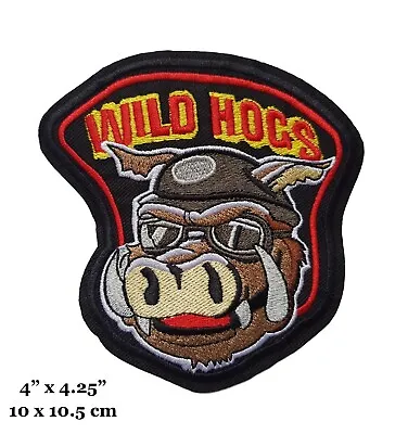 Wild Hogs Movie Biker Group Logo Motorcycle Embroidered Iron On Patch  • $4.99