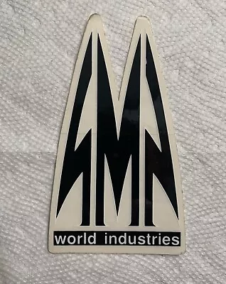 Vintage Skateboard Sticker SMA Rodney Mullen World Blind Natas Mark NOS 101 B OJ • $15