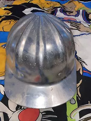 Vintage Superlite Aluminum Fibre-Metal Hard Hat Farm Coal Miner • $19.88