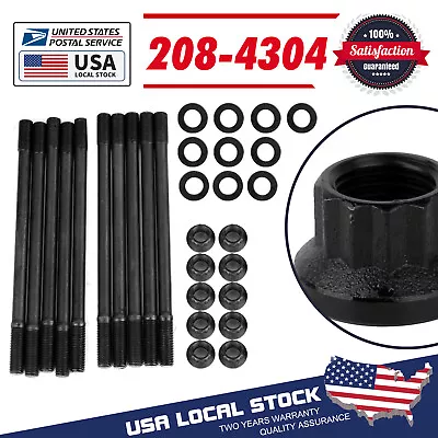 New Cylinder Head Stud Kit For 1992-2001 Honda Prelude 2.2L DOHC VTEC H22 H22A • $56.39