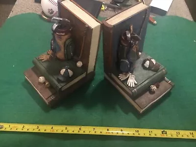 Vintage Heavy Golf Bookends • $15