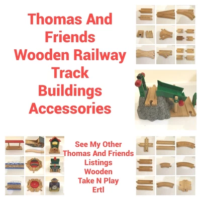 £9 • Buy Thomas & Friends Wooden Railway Track Buildings Accessories Brio/Brio Compatible