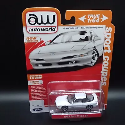 2024 Auto World 1993 Ford Probe Gt Sports Coupes Hobby Exclusive 1:64 1/2496 • $11.99