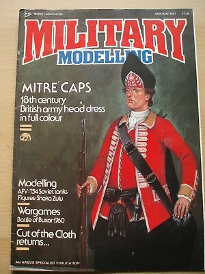 MILITARY MODELLING Magazine JANUARY 1987 • $6.16
