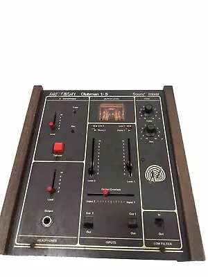 Vintage Meteor Clubman 1-5 Two Channel Sound Mixer • $550