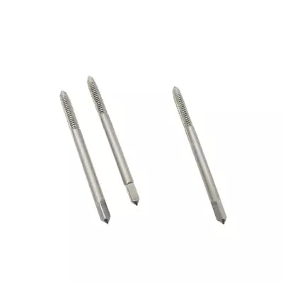 3pcs 8-32 Tap Set UNC Thread 3 Flutes High Speed Steel Hand Threading Tap Tool • $12.58