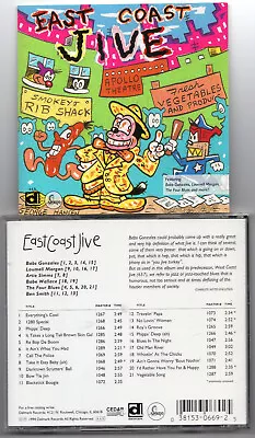 East Coast Jive Babs Gonzales/Loumell Morgan Recorded 1946-47 Delmark 1994 CD • $7.99