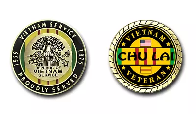 Chu Lai Vietnam Veteran Challenge Coin • $16.95