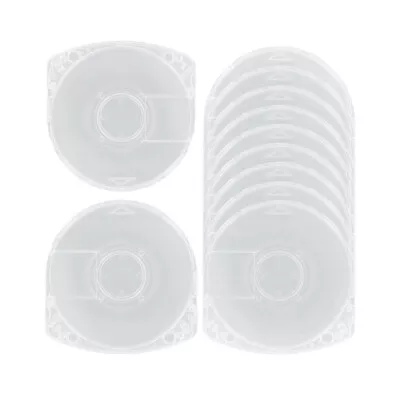 $9.97 • Buy 10Pcs Replacement Clear UMD Game Disc Case Shell For Sony PSP1000/2000/3000