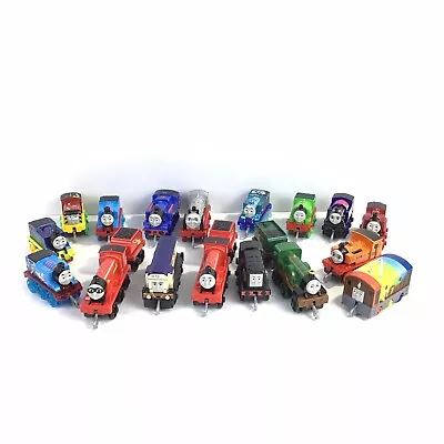 17 X Thomas The Tank & Friends Trackmaster Push Along Metal Diecast Trains Lot • $89.95