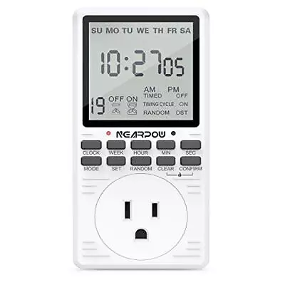 Outlet Timer Multifunctional Programmable Timer With Countdown And 7day Digital • $24.14