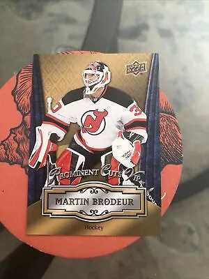 MARTIN BRODEUR Devils MVP 2016 UD National Convention Prominent Cuts VIP PROMO • $1.99